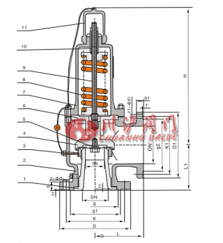 安全回流閥結(jié)構(gòu)圖
