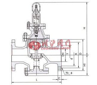 蒸汽減壓閥結(jié)構(gòu)圖