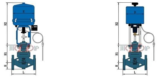 電動(dòng)溫度調(diào)節(jié)閥結(jié)構(gòu)圖